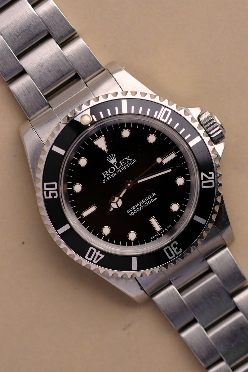 Rolex Submariner 14060 Tritium Dial - 1991