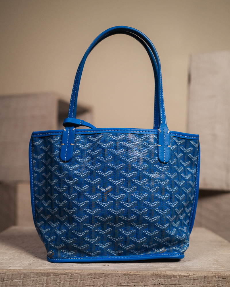 Goyard Anjou Blue Mini Bag