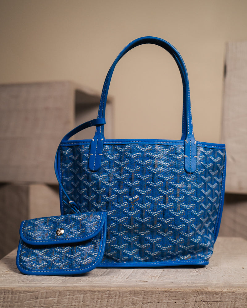 Goyard Anjou Blue Mini Bag