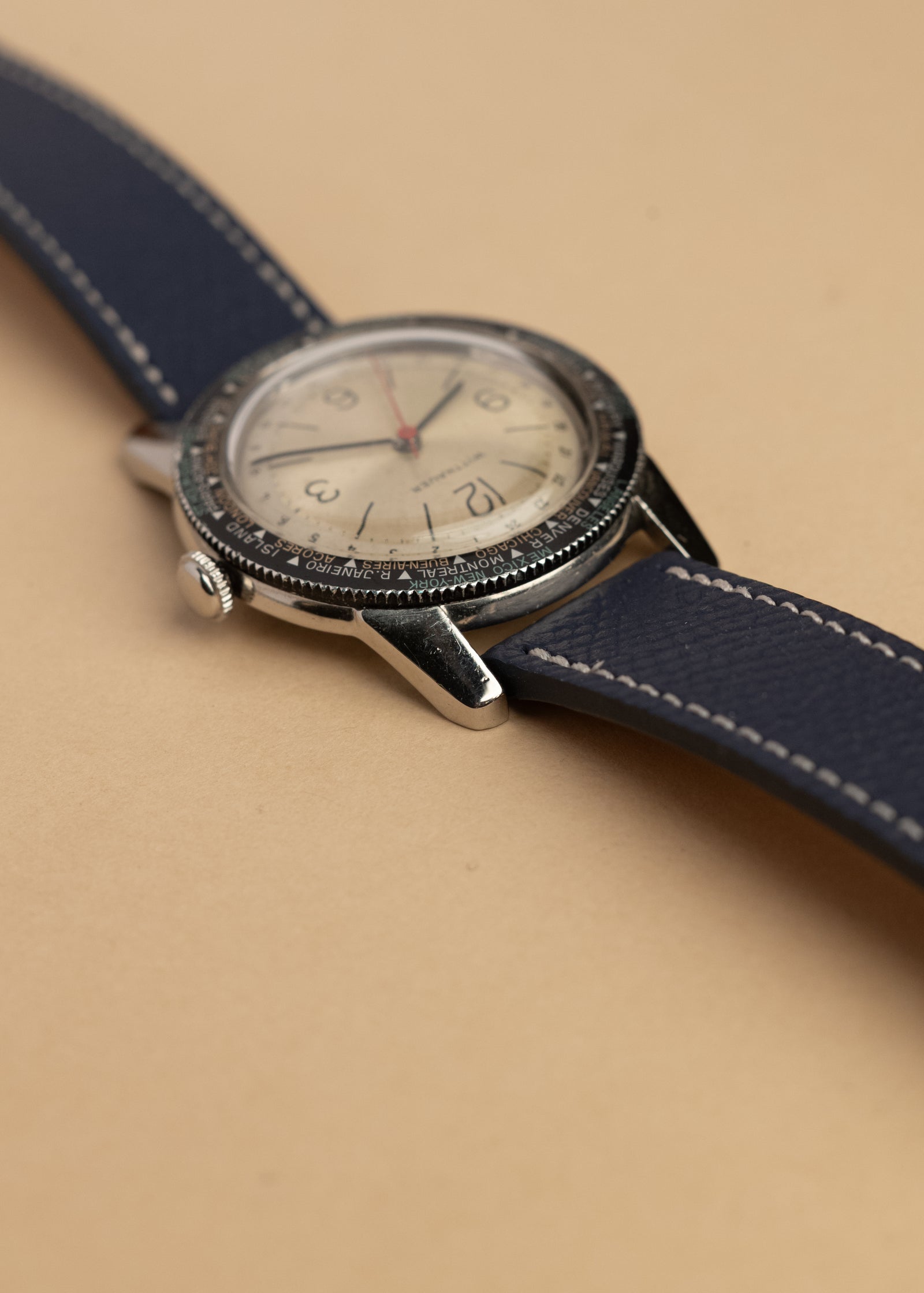 Wittnauer World Time - 1950s Vintage Watch – 25 Dials