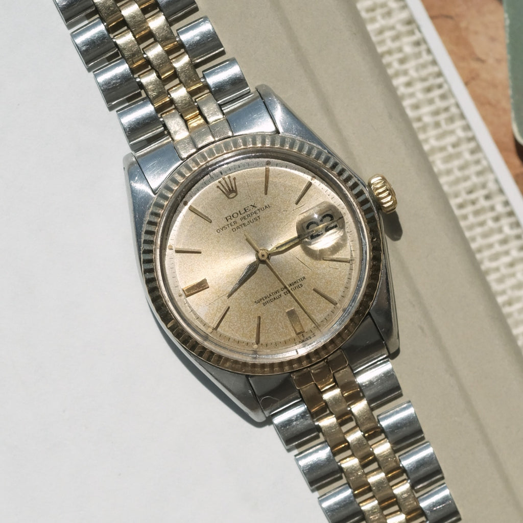 Rolex Datejust 1601 Two Tone dauphine hands 1966 25 Dials