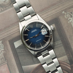 Rolex Oyster Date Blue Vignette 6694 - 1969