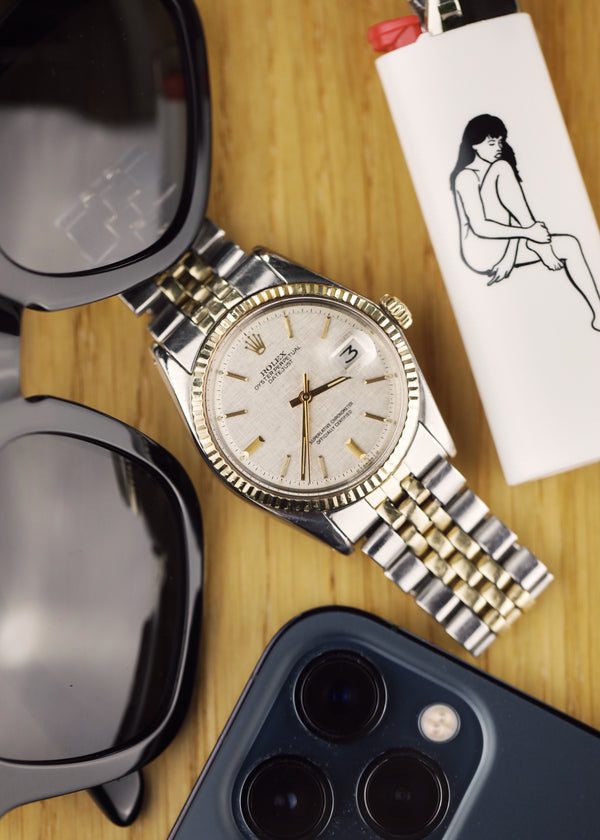 Rolex Datejust 1601 Linen Sigma Dial - 1973