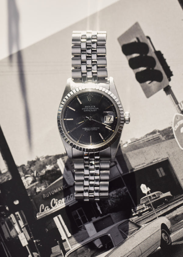 Rolex Datejust 1603 Matte Black Dial - 1971