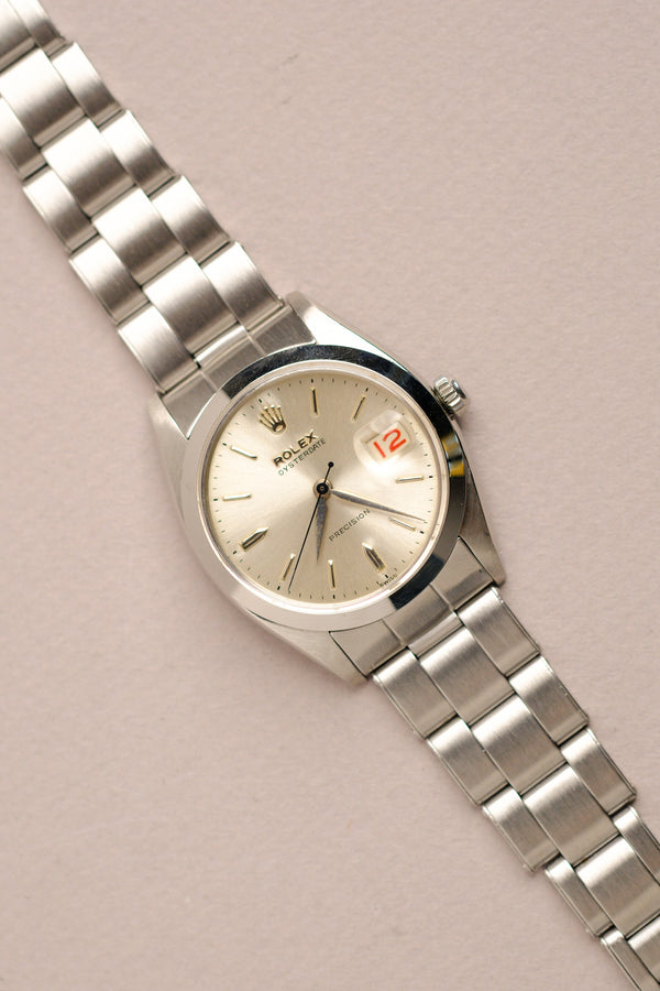 Rolex Oyster Date Precision 6494 w/Roulette Date Wheel - 1959