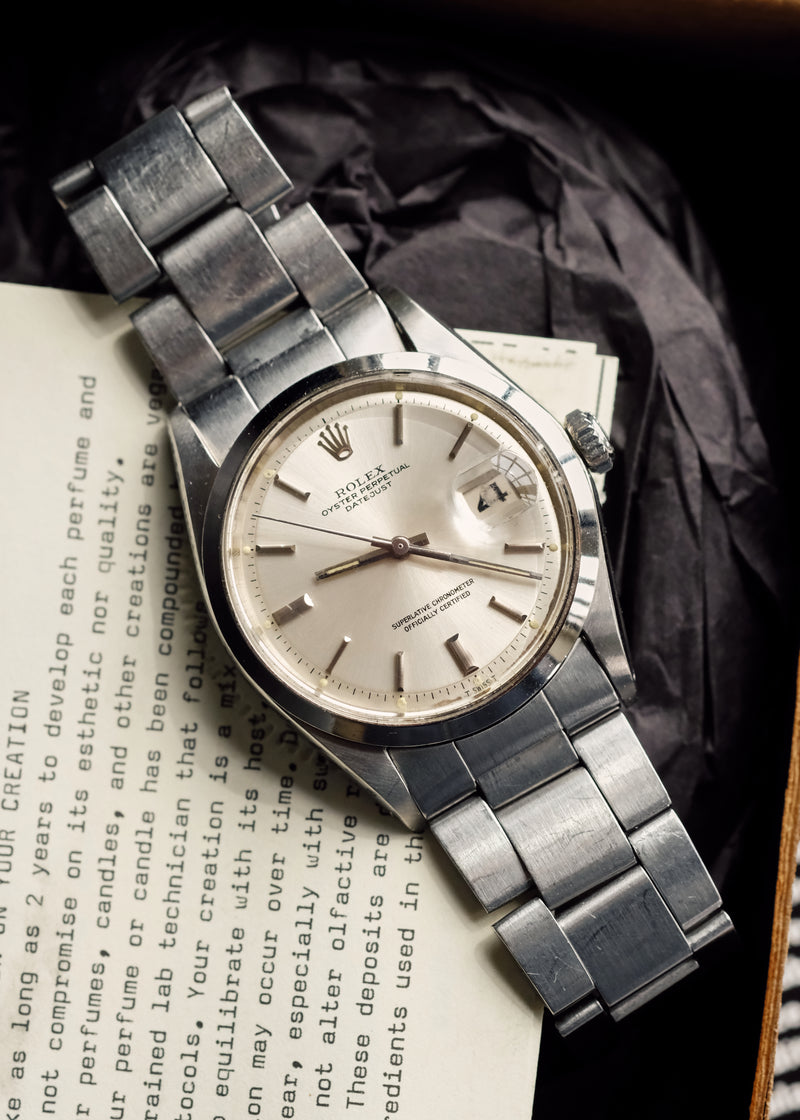 Rolex Datejust 1600 Silver Dial - 1970