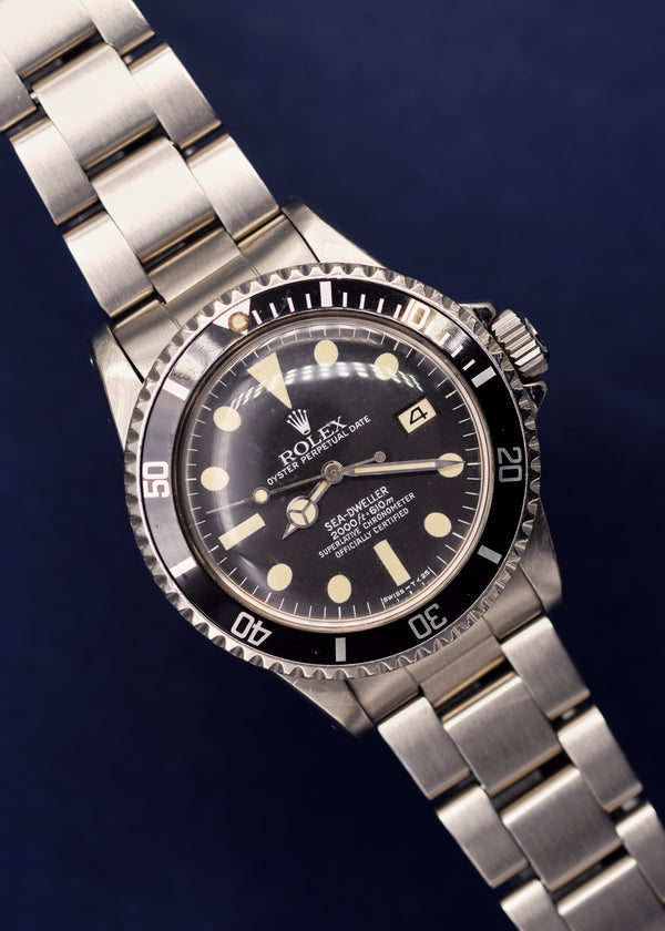 Rolex Sea Dweller 1665 MK3 Dial Box & Papers - 1981