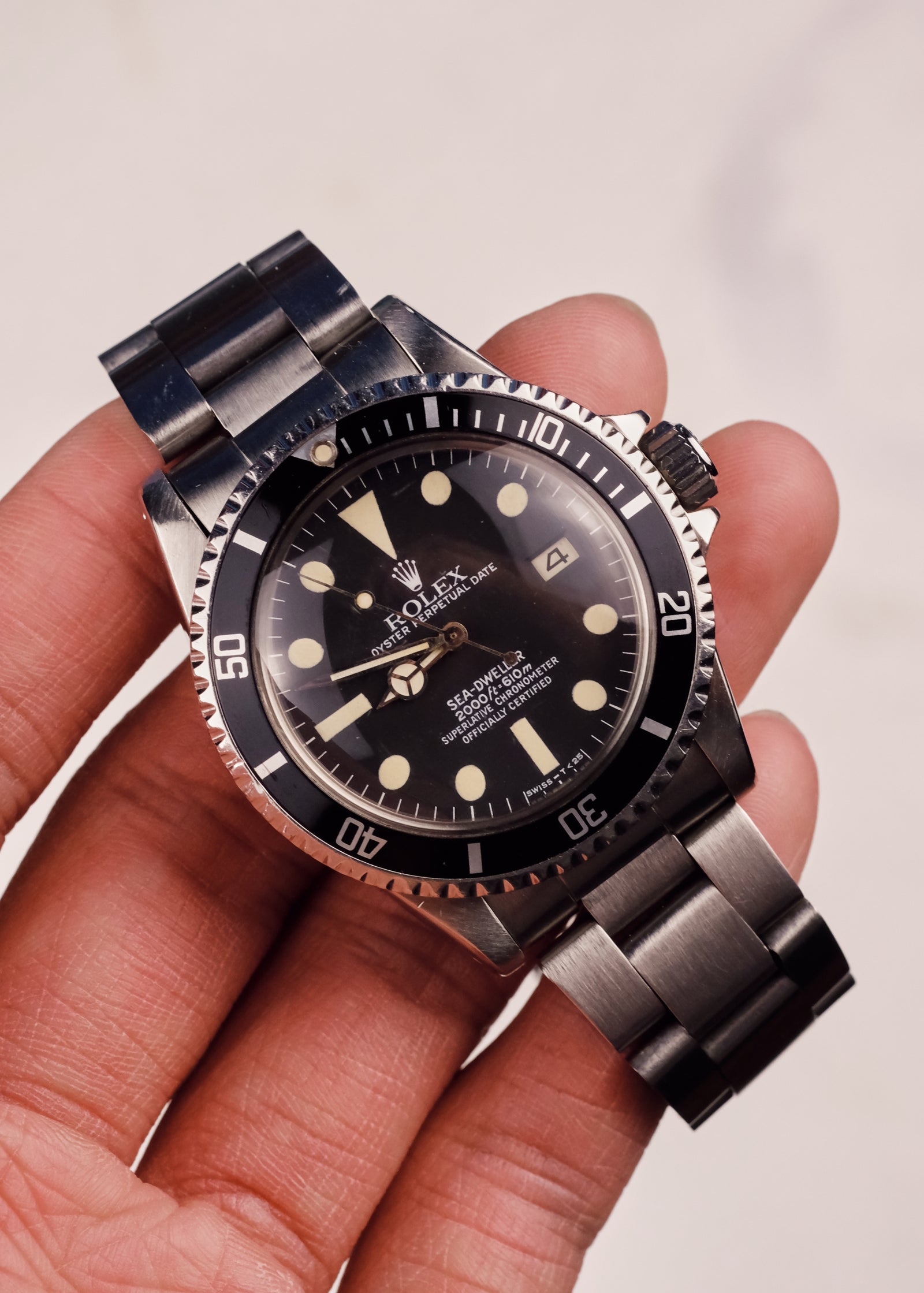 Rolex Sea Dweller 1665 MK3 Dial Box & Papers - 1981 – 25 Dials