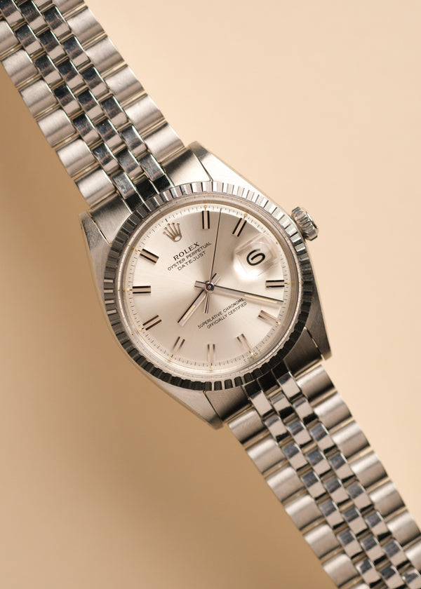 Rolex Datejust 1603 Mint Unpolished 'Wide-Boy' Dial - 1970