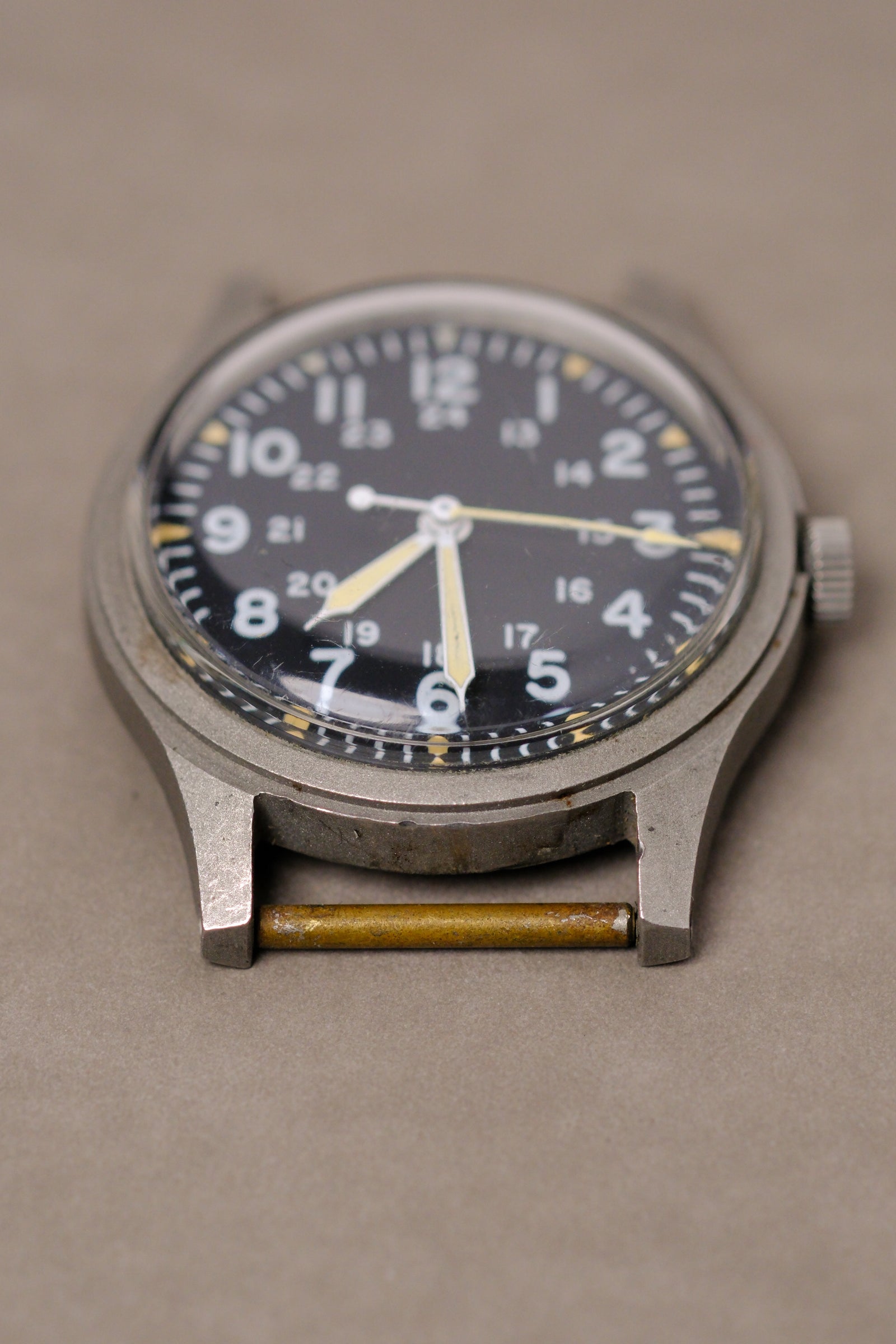 Hamilton GG-W-113 Vietnam War Issued w/Original Band- 1969 – 25 Dials