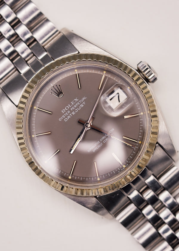 Rolex Datejust 1601 Charcoal Ghost Matte Dial - 1972