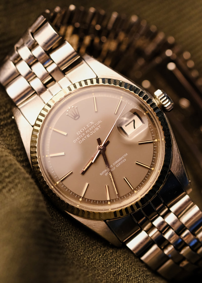 Rolex Datejust 1601 Charcoal Ghost Matte Dial - 1972