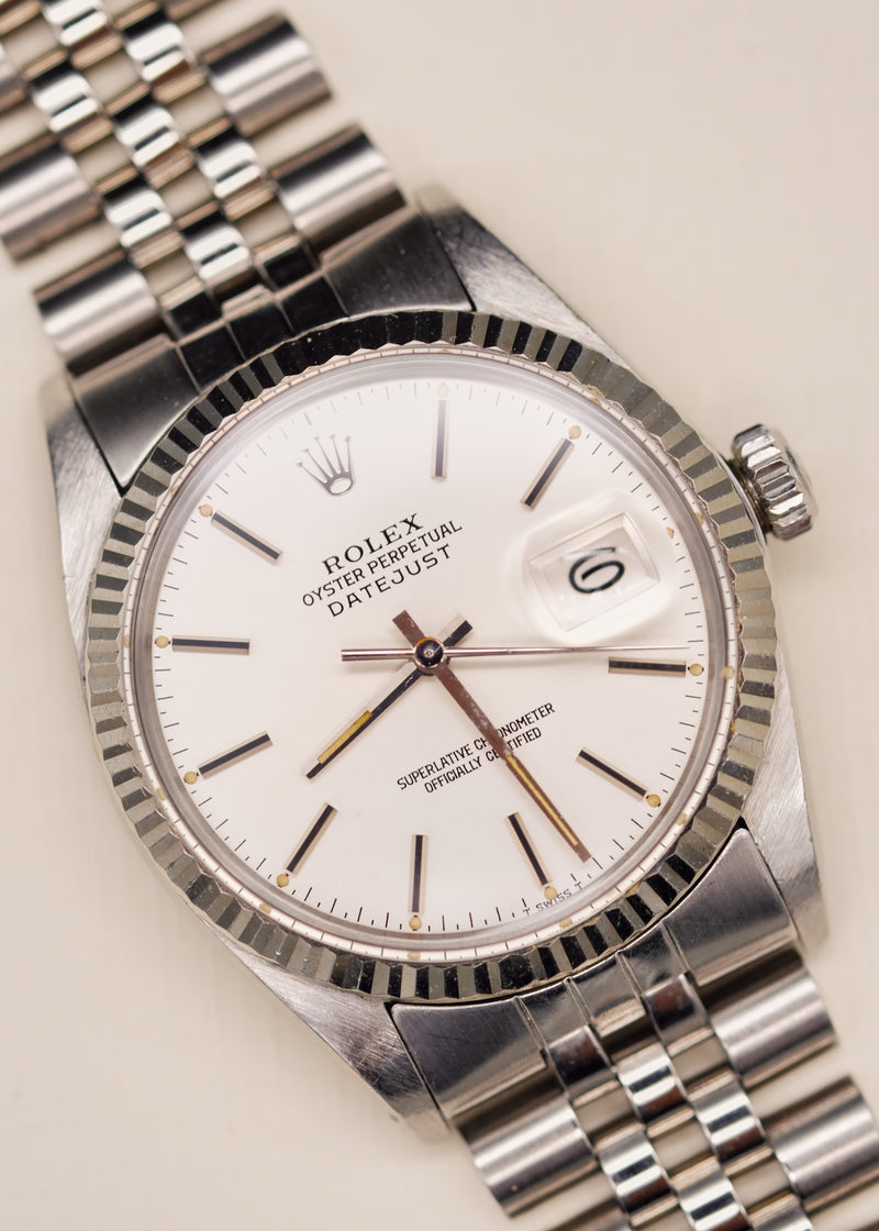 Rolex Datejust 16014 Cream Patina Unpolished - 1979