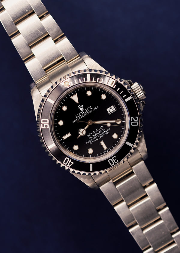 Rolex Seadweller 16600 Tritium Dial w/Papers - 1995