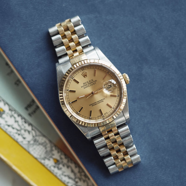 Rolex Datejust 16233 Roman Track Dial - Y 2001/2