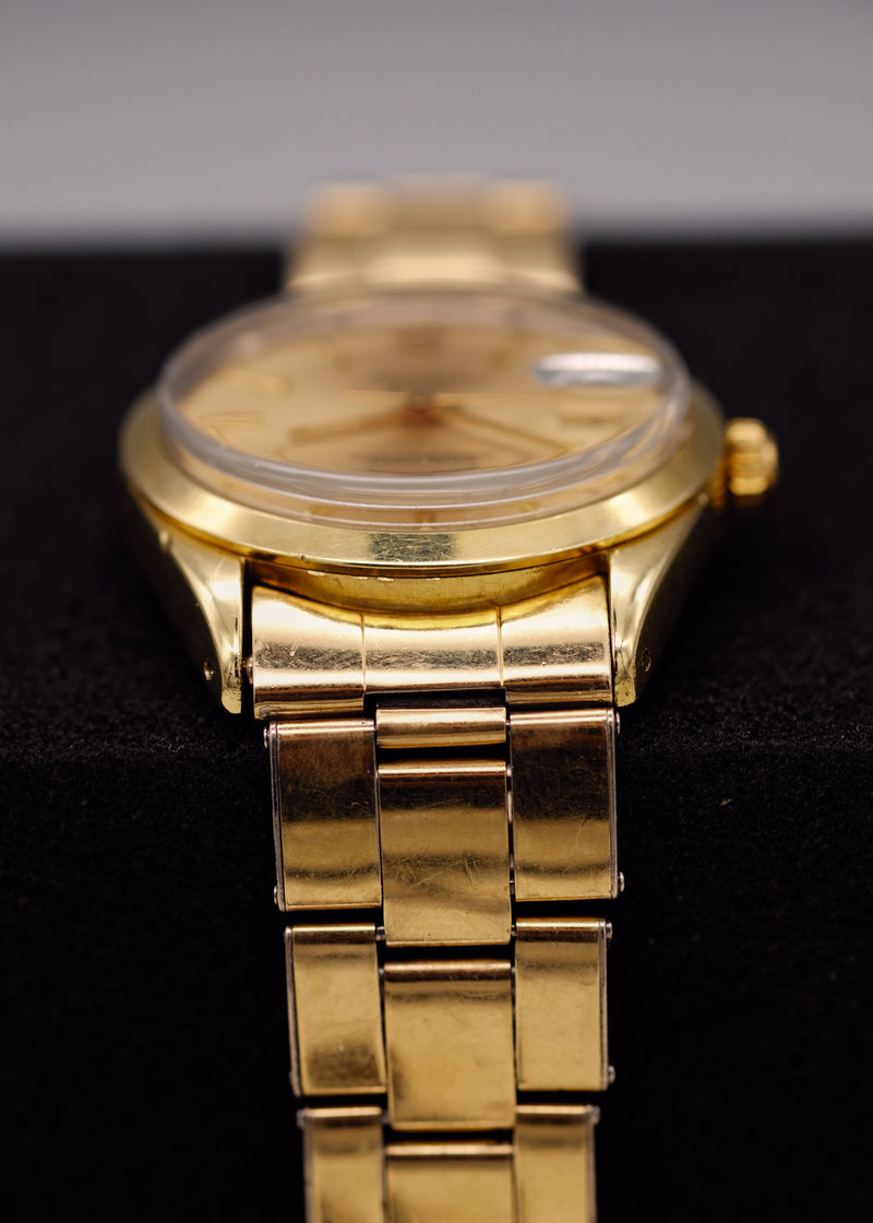 Rolex Oyster Perpetual Date 1550 14K Gold - 1978
