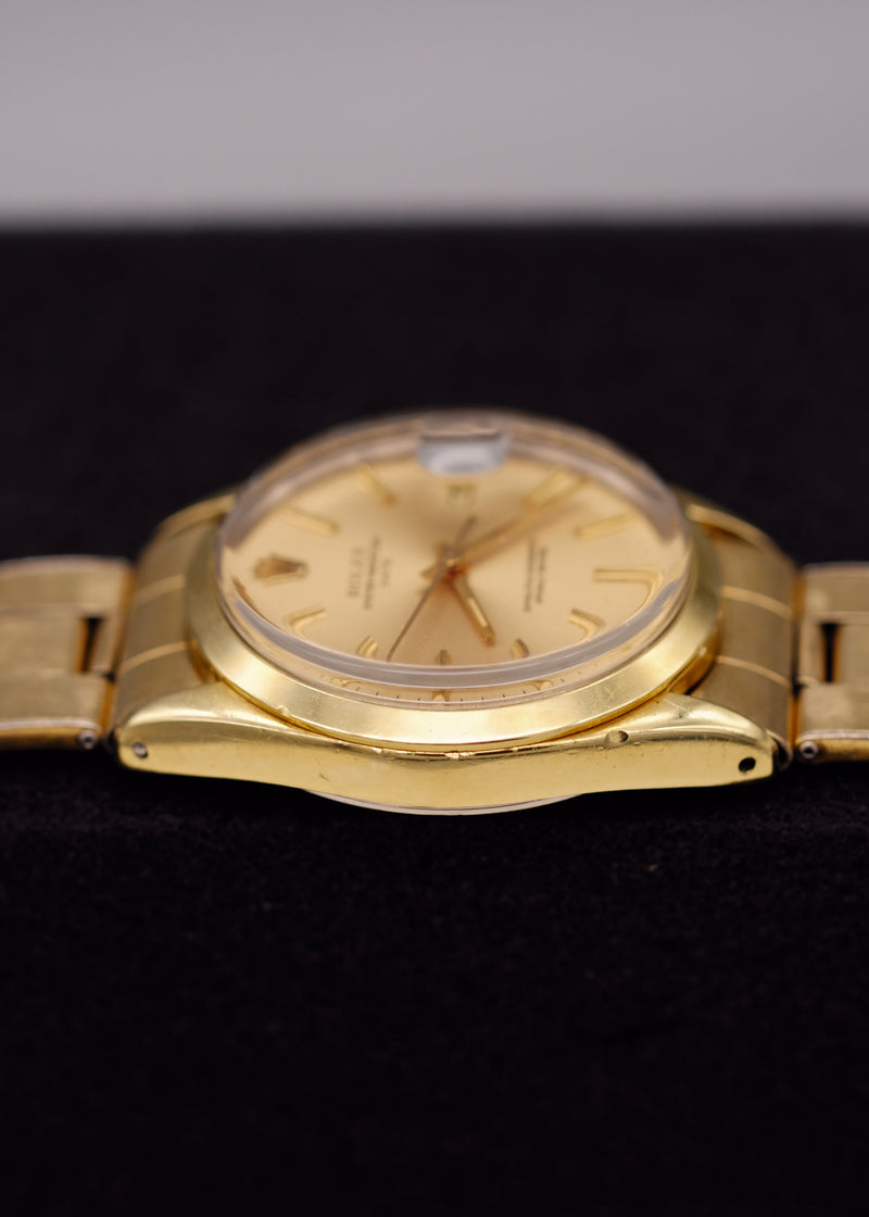 Rolex Oyster Perpetual Date 1550 14K Gold - 1978