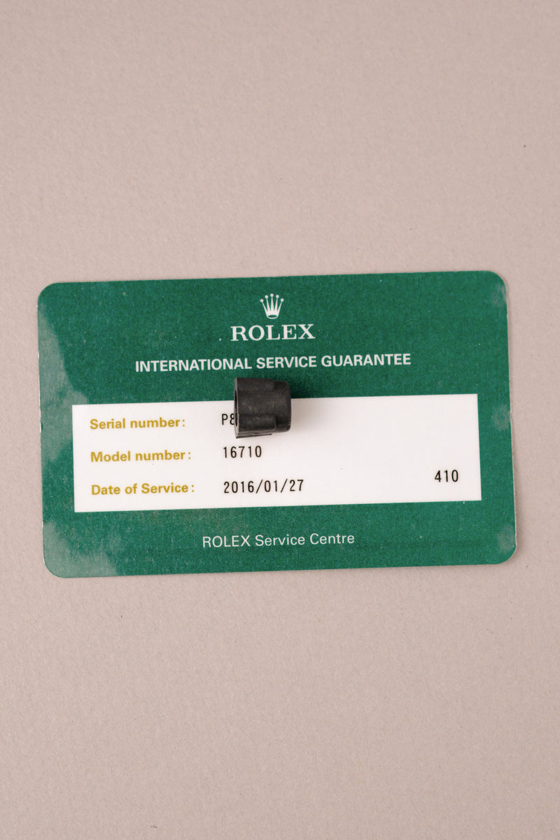 Rolex GMT-Master II 16710 Pepsi 'Salmon Pink Bezel' w/Service Card - 2000