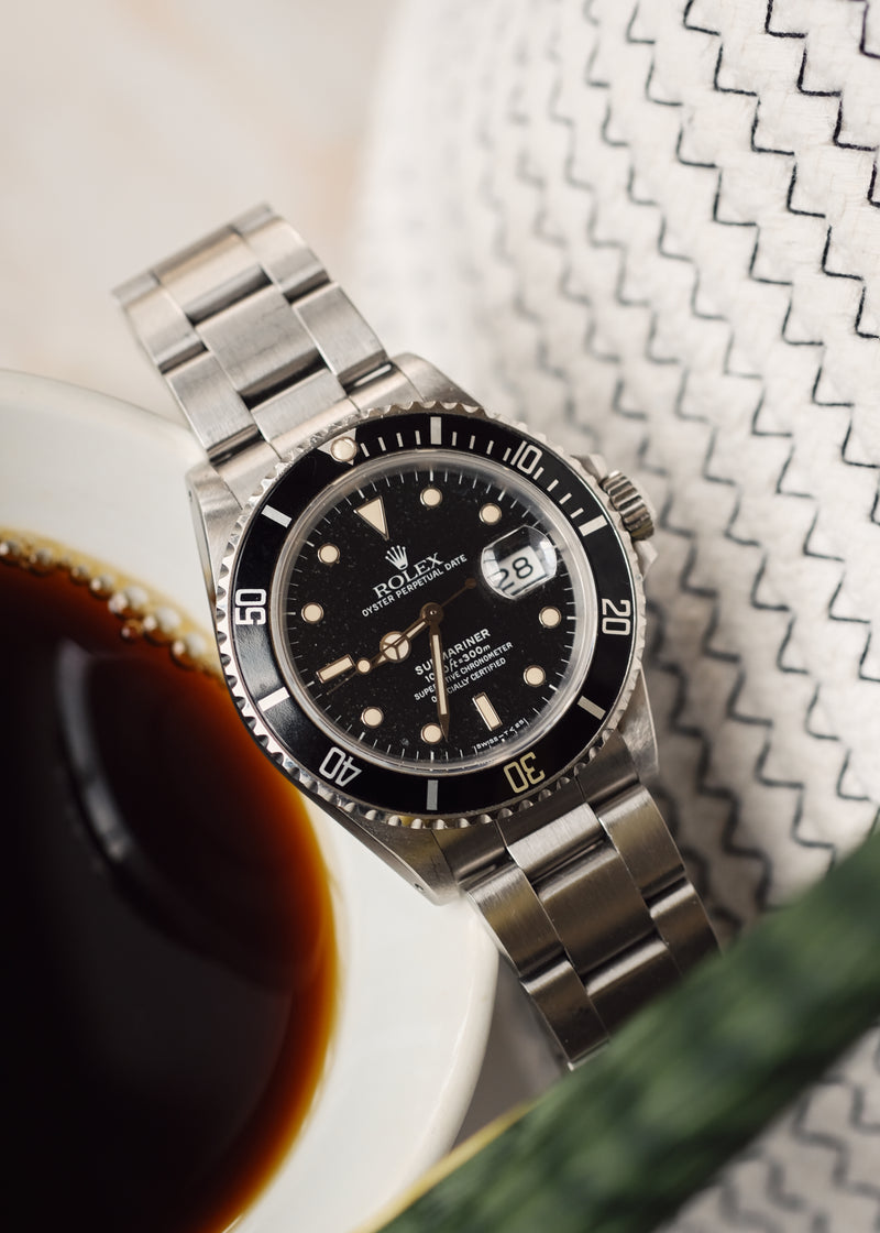 Rolex Submariner 168000 'Star Dust' Tropical Dial - 1988