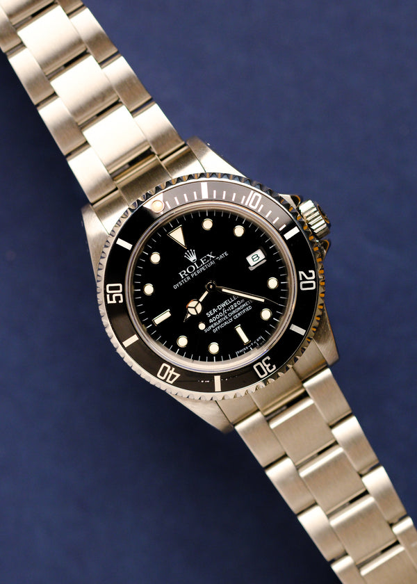 Rolex Seadweller 16600 Cream Patina - 1990