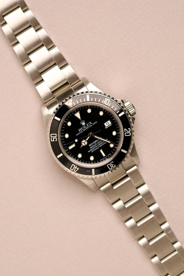 Rolex Seadweller 16600 Cream Patina - 1990