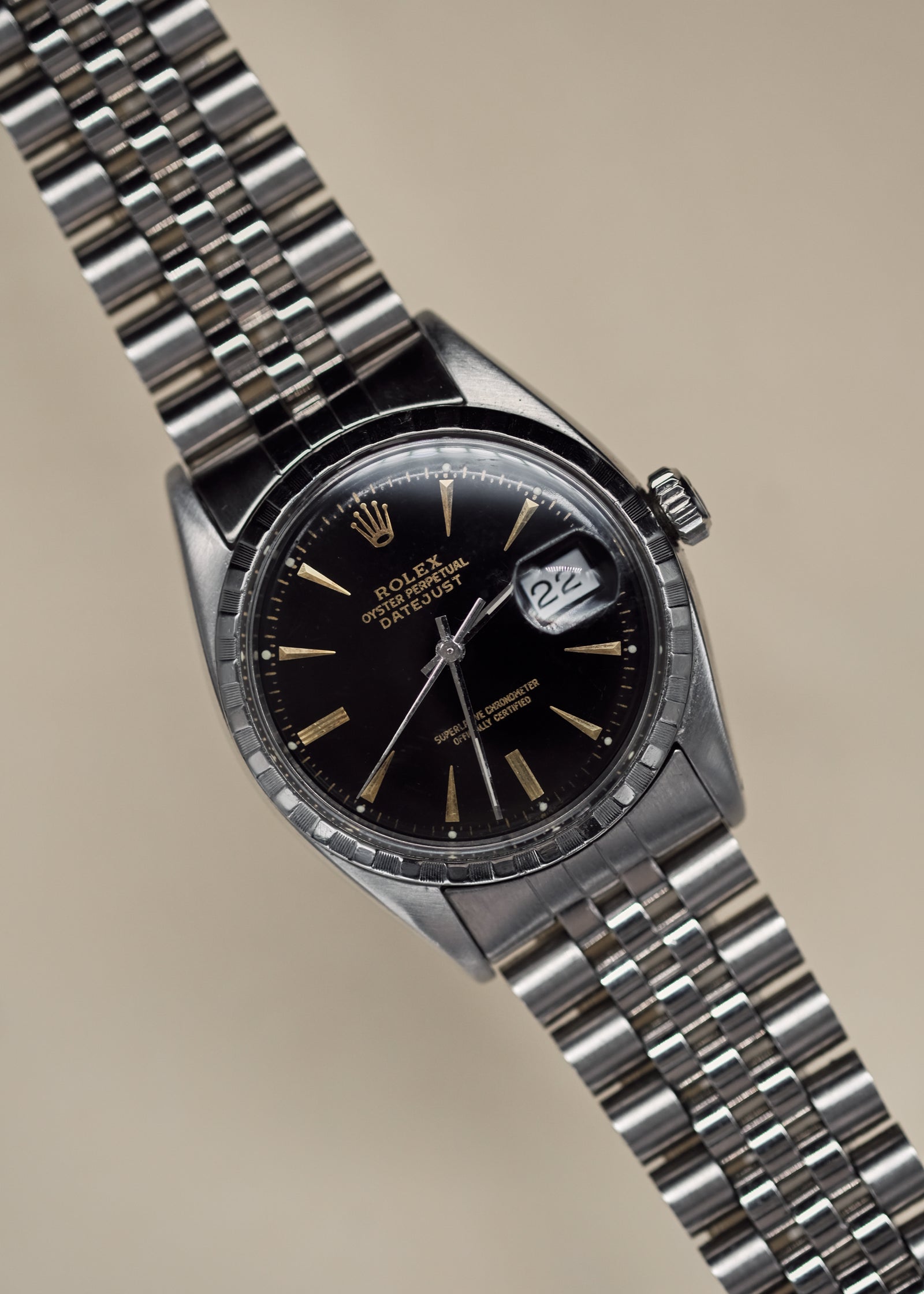 Rolex Datejust 6605 Black Dial - 1956 – 25 Dials