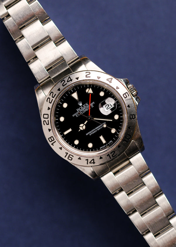 Rolex Explorer ii 16570 Cream Patina - 1996