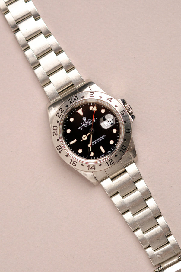 Rolex Explorer ii 16570 Cream Patina - 1996