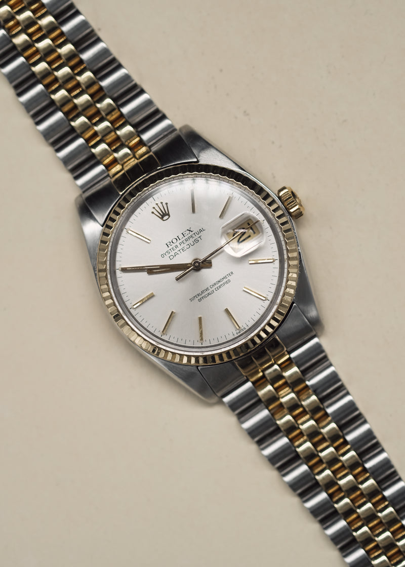 Rolex Datejust 16013 Silver Dial - 1979