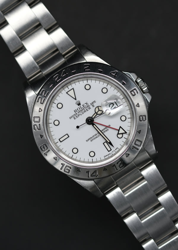 Rolex Explorer ii White tritium dial "Polar" - 1996