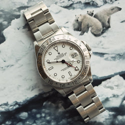 Rolex Explorer ii White tritium dial "Polar" - 1996