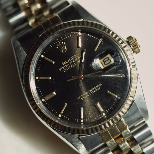 Rolex Datejust 16013 Brown Door Stop Dial - 1980