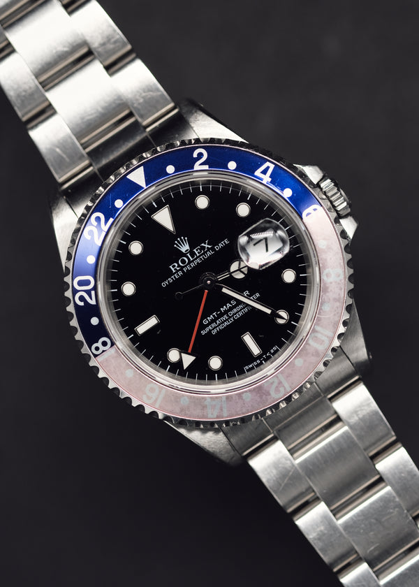 Rolex GMT Pepsi 16700 Faded Bezel - 1995