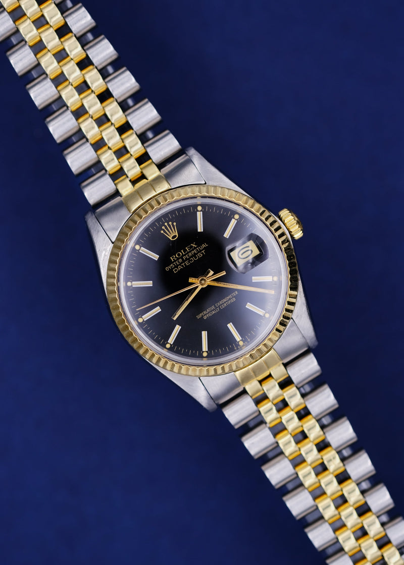Rolex Datejust 16013 Chocolate Brown Dial - 1981