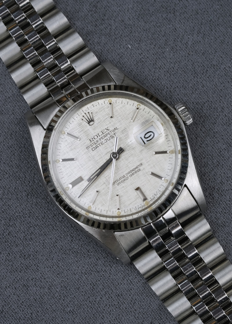Rolex Datejust 16014 Linen dial - 1984