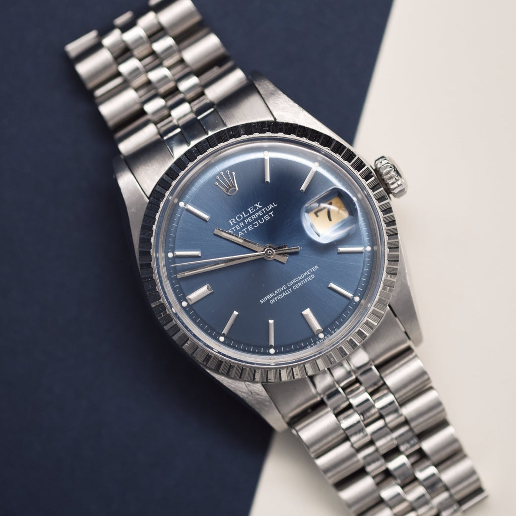 Rolex Datejust 1603 Blue Sigma Dial - 1974 – 25 Dials
