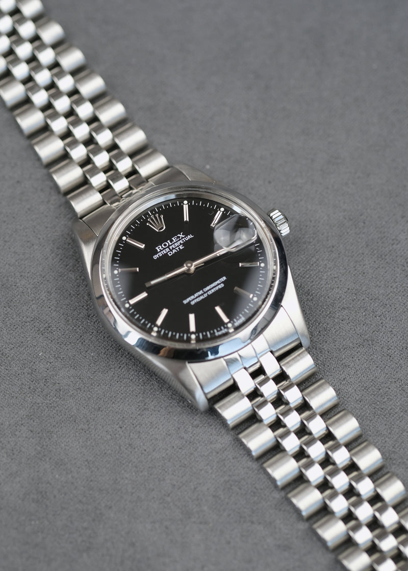 Rolex Oyster Perpetual Date Black Dial - 1981