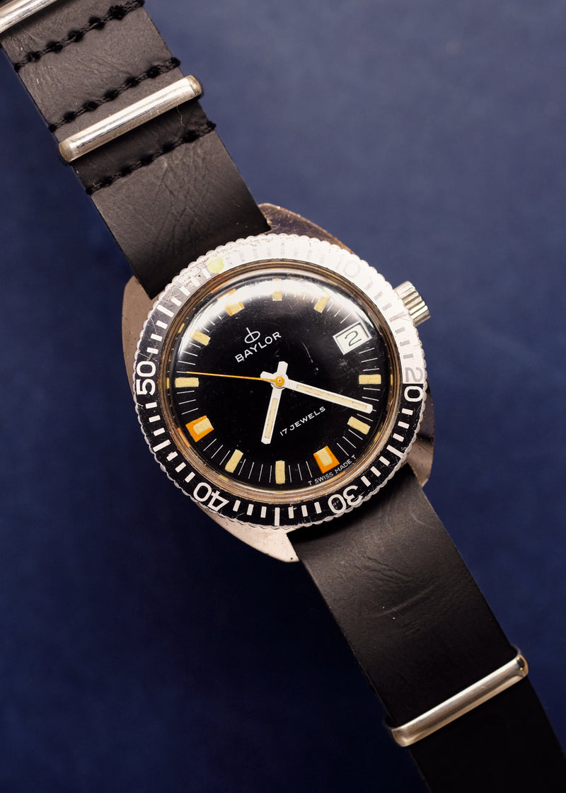Vintage Baylor Dive Watch