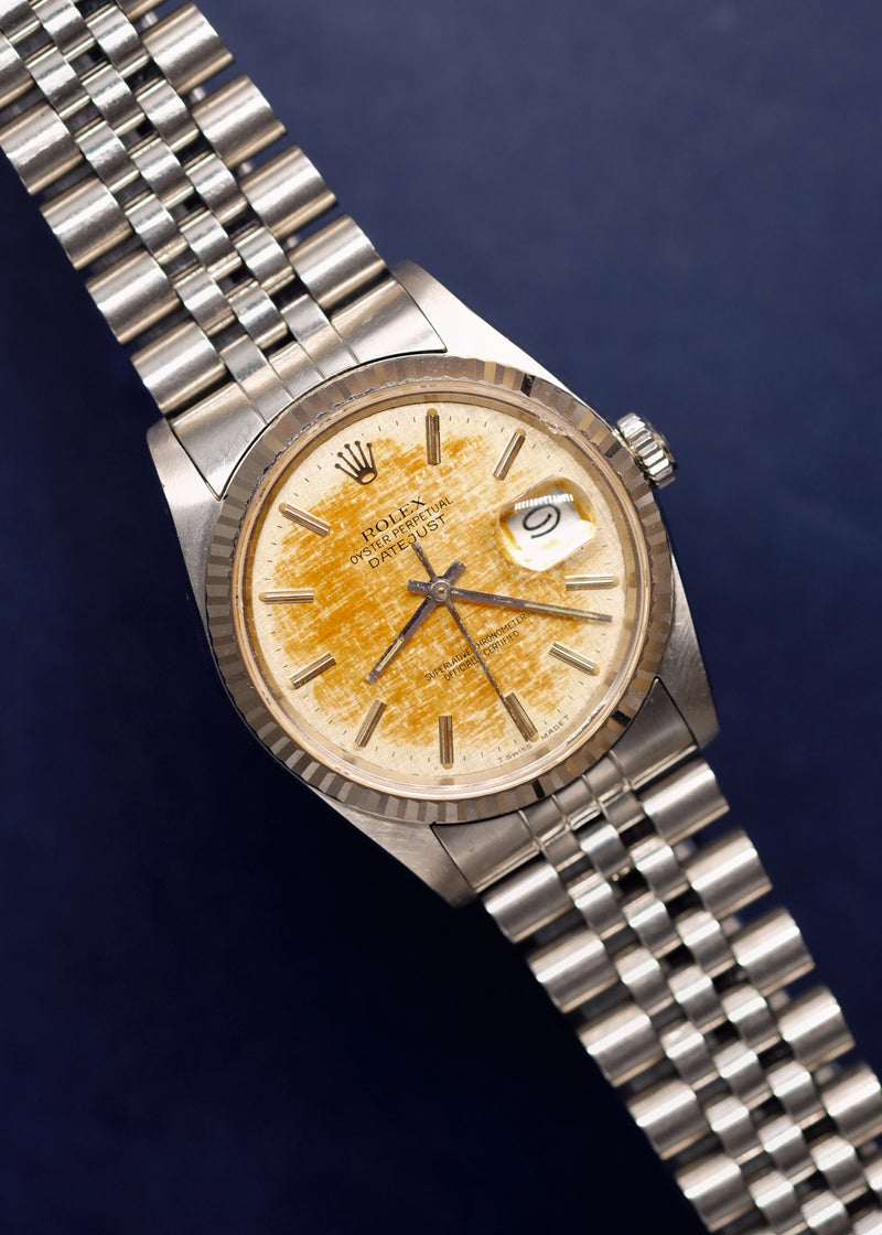Rolex Datejust 16234 Tropical Dial - 1989