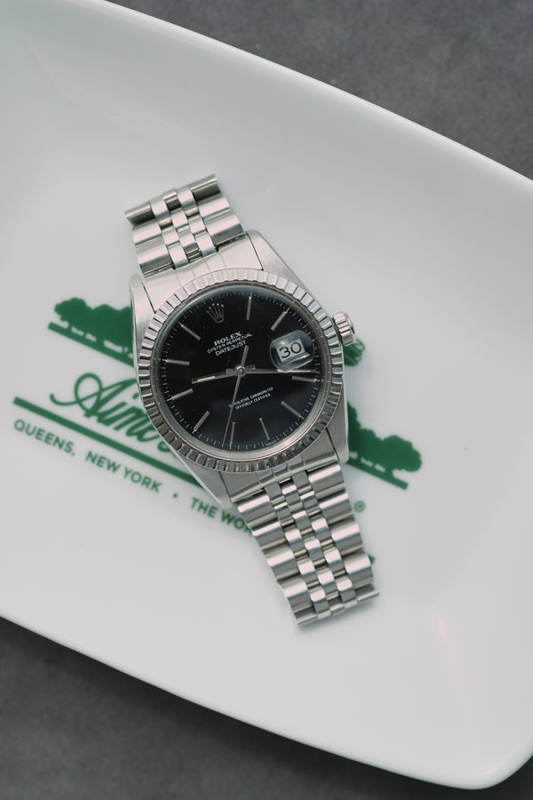 Rolex Datejust 16030 Black Dial - 1984