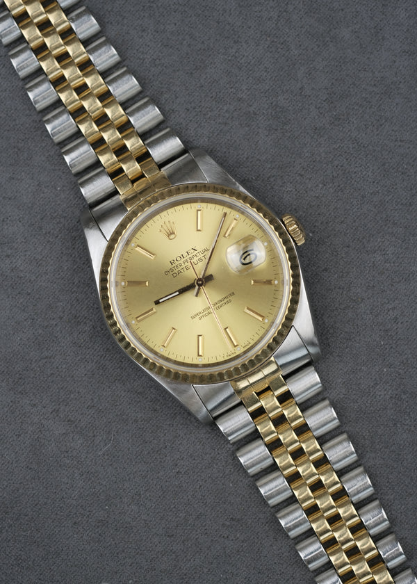 Rolex Datejust 16233 Two Tone - 1988