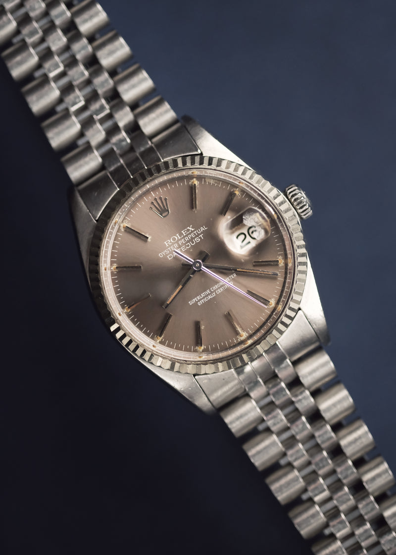 Rolex Datejust 16014 Grey Lavender Dial - 1986
