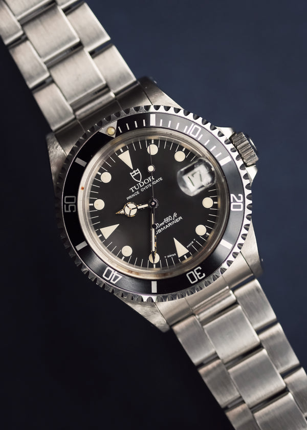 Tudor Submariner 79090 Matte Black Dial w/Papers - 1995