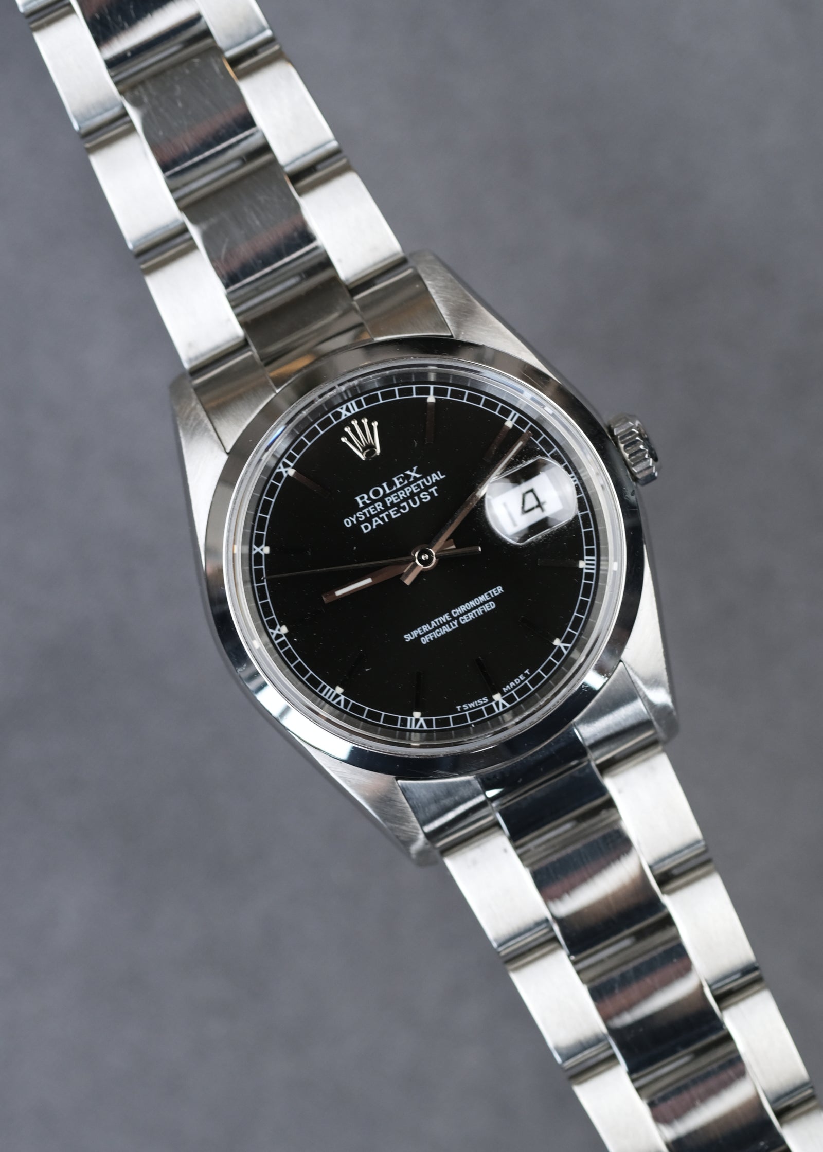Rolex Datejust 16200 Black Dial - 1997/8 – 25 Dials