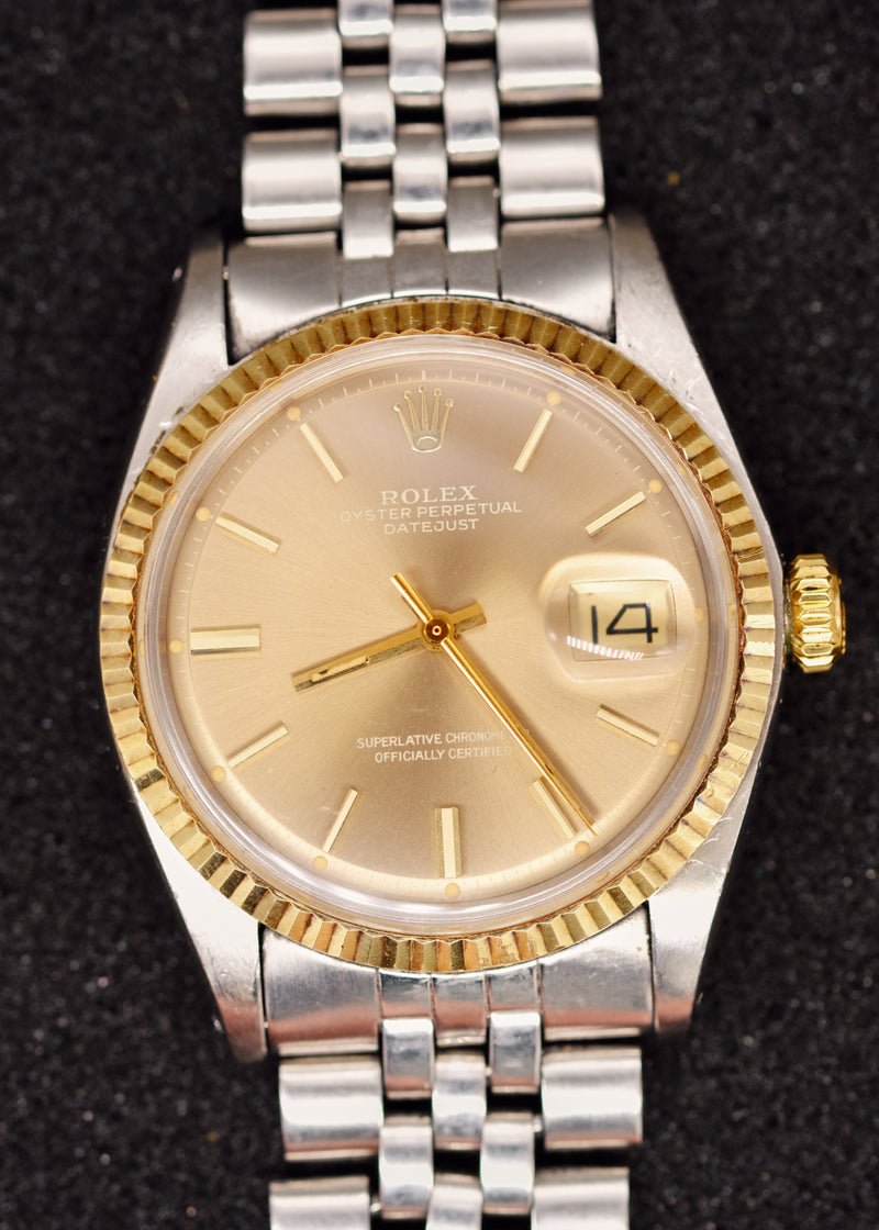 Rolex Datejust 1601 Ghost Taupe Dial - 1973