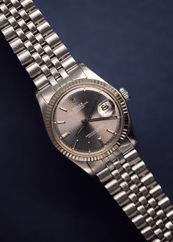 Rolex Datejust 1601 Grey Sigma 'Pumpkin' Dial - 1974
