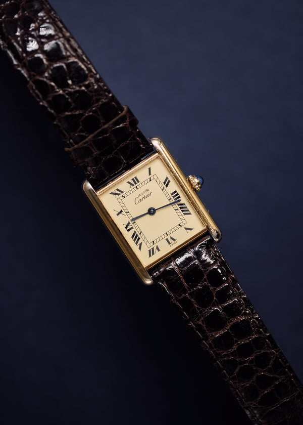 Cartier Tank Vermeil - Gold Case