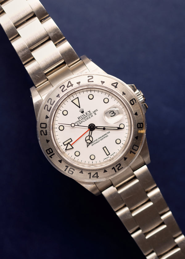 Rolex Explorer ii 16570 Polar Box & Papers - 2002/3