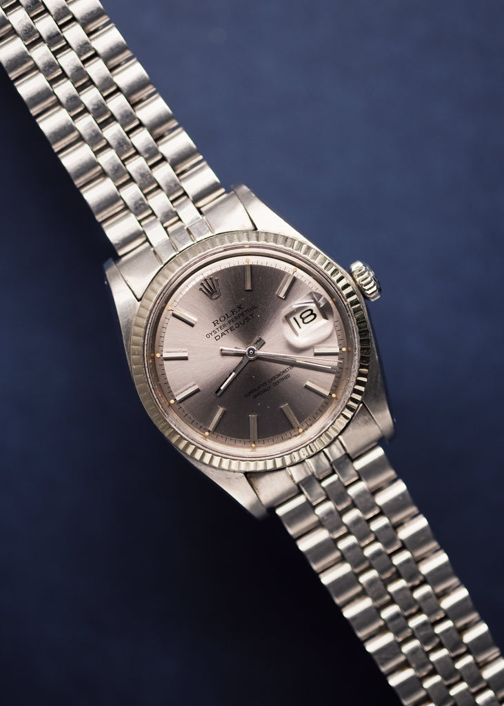 Rolex Datejust 1601 Lavender Dial 1968 25 Dials