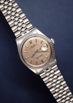 Rolex Datejust 1603 Brown Linen Dial - 1970
